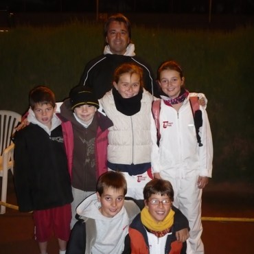 Campeón provincial benjamín mixto oro