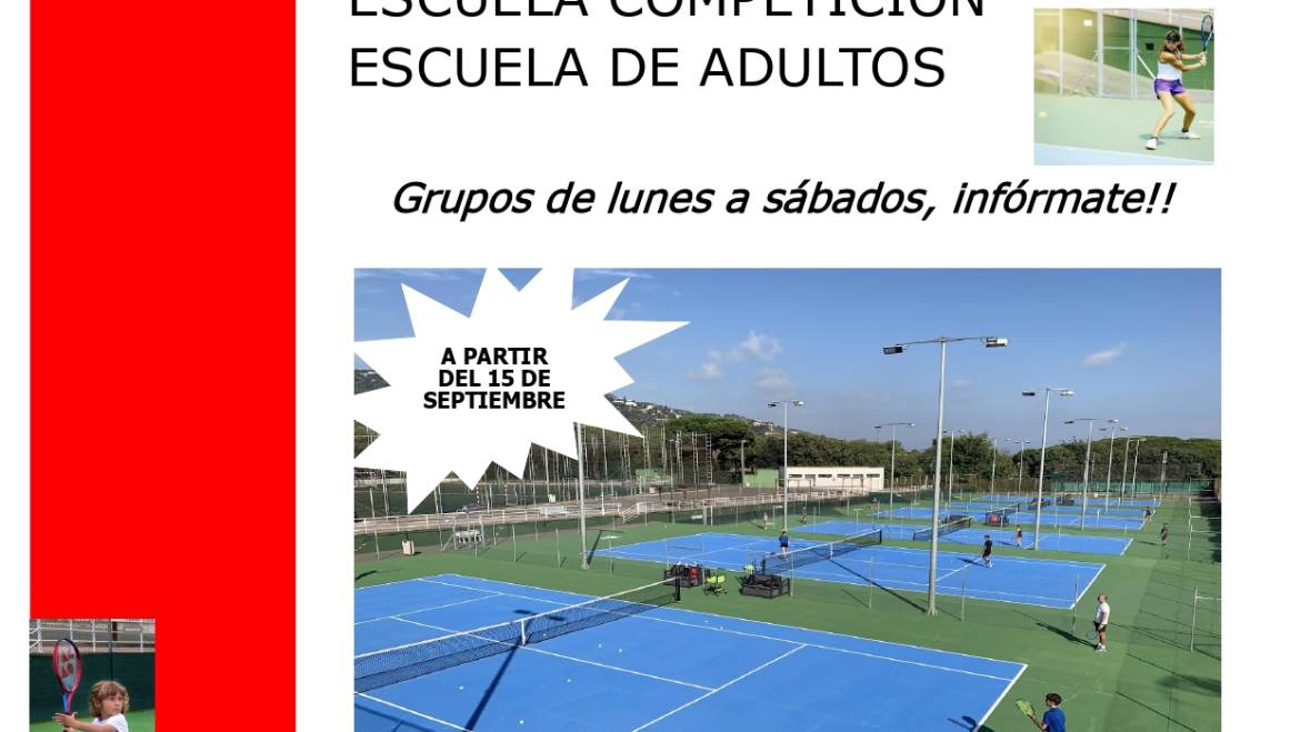 Escuela de Tennis 2025-2026